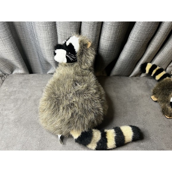 Raccoon Plush Mama Baby Smithsonians Backyard Soundprints Stuffed Animal Toy Lot - Picture 10 of 16